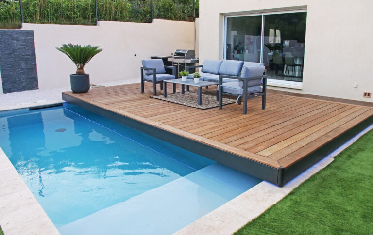Terrasses & fonds mobiles, un espace en + de votre piscine ?