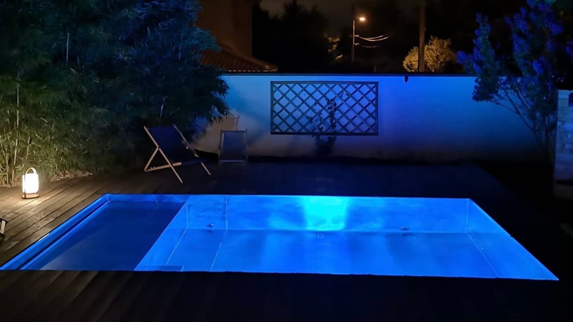 L'éclairage de piscine sans fil : pratique et économique