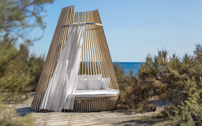 grand lit lounge Hut de chez Ethimo